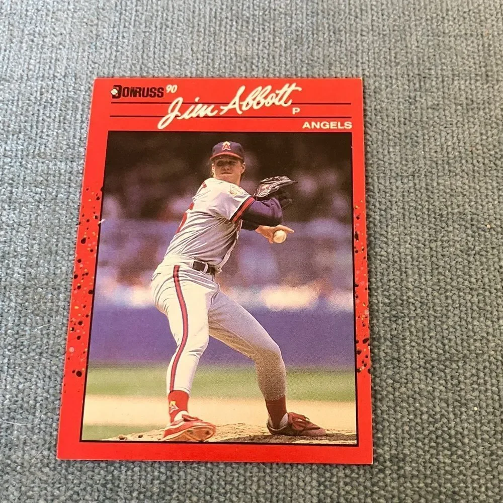 1990 Donruss Anaheim Angels Baseball Card Trading Card